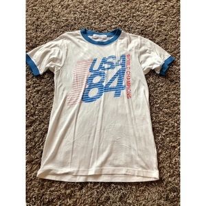 Free People graphic tee, Sz M